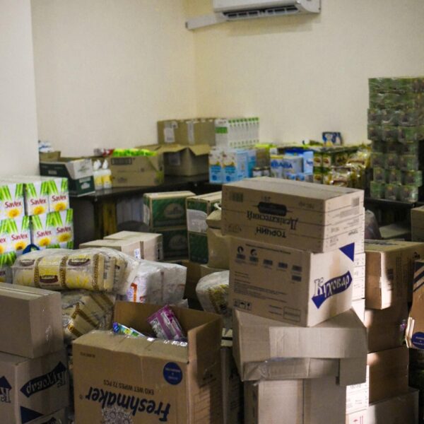 19.09 we made a large purchase to collect humanitarian kits