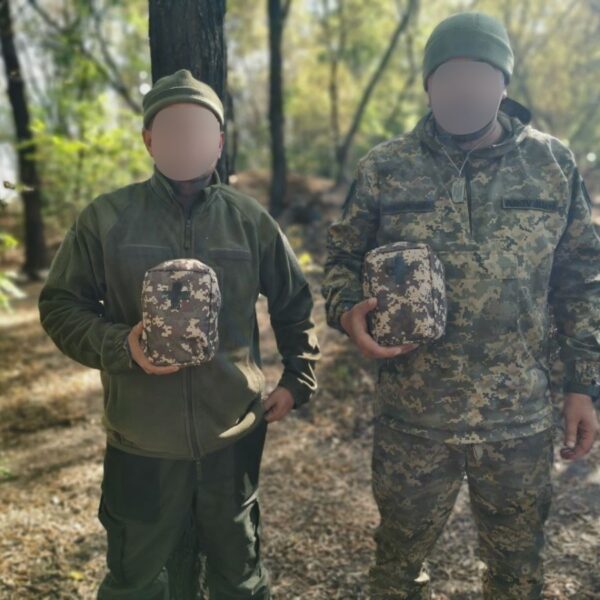 26.10 we provided our soldiers with first aid kits at the front line