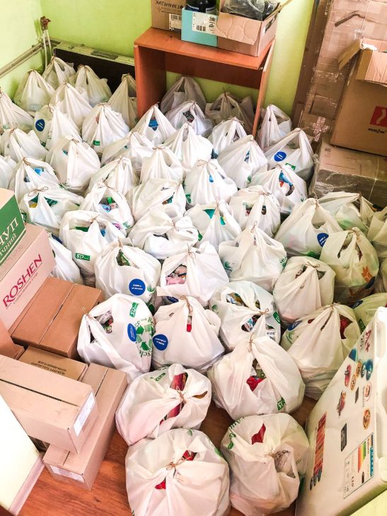 19.08 announced fundraising for 200 humanitarian aid packages