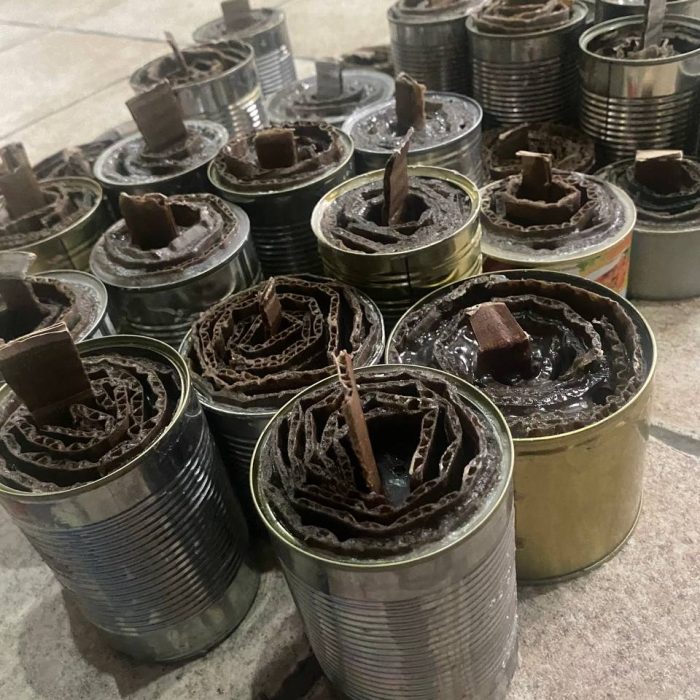 21.10 we made trench candles for the military